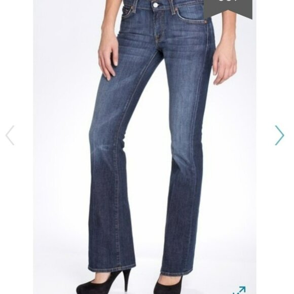 7 For All Mankind “Flare” Jeans - Picture 3 of 12